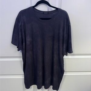TALENTLESS Men's Dark Gray Short Sleeve Tee